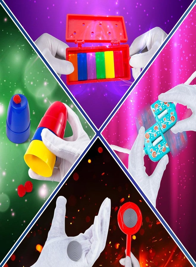 PATIFEED Magic Kit, 60 Magic Tricks for Kids Age 6-8, Magic Set with Instructions, Gift Toys for Kids Ages 6 7 8 9 10 11 12 Year Old - Image 4